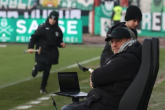 18. Spieltag: Preußen Münster - Fürth. Trainer Sascha Hildmann.