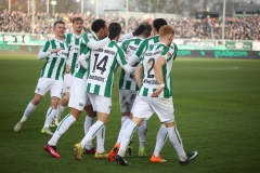 18. Spieltag: Preußen Münster - Fürth. Joshua Mees jubelt nach seinem 1:0.