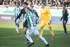 18. Spieltag: Preußen Münster - Fürth. Simon Scherder.