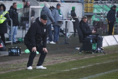 18. Spieltag: Preußen Münster - Fürth. Trainer Sascha Hildmann.