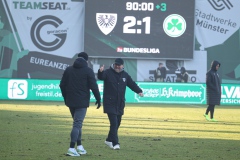 18. Spieltag: Preußen Münster - Fürth.