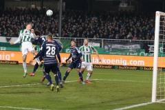 21. Spieltag: SCP - HSV. Kopfball Nico Koulis.
