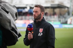 23. Spieltag: Preußen Münster - SSV Jahn Regensburg 2:0. Andreas Patz.