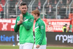 23. Spieltag: Preußen Münster - SSV Jahn Regensburg 2:0. Luca Steinfeldt.