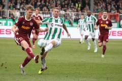 23. Spieltag: Preußen Münster - SSV Jahn Regensburg 2:0. Marc Lorenz.
