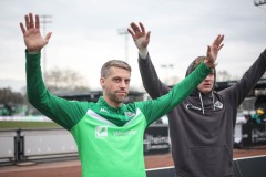 23. Spieltag: Preußen Münster - SSV Jahn Regensburg 2:0. Marc Lorenz.