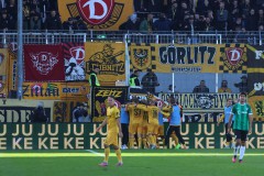 SCP - Dynamo Dresden 2:2. Dresden führt mit 2:1.