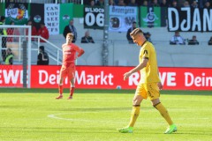 SCP - Dynamo Dresden 2:2. Abgang für Stefan Kutschke - Rote Karte.