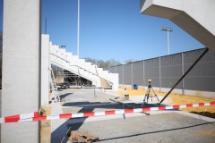 Offizieller Anpfiff zum Umbau des Preußenstadions am 28. März 2025. 