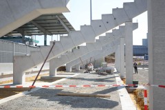 Offizieller Anpfiff zum Umbau des Preußenstadions am 28. März 2025. 