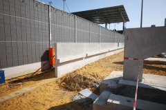 Offizieller Anpfiff zum Umbau des Preußenstadions am 28. März 2025. 
