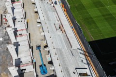 defaultWesttribüne am 12. April 2025.