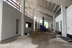 Bautagebuch Westtribüne: So sieht es am 25. April 2025 aus. Blick in die Promenade.