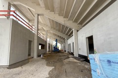 Bautagebuch Westtribüne: So sieht es am 25. April 2025 aus. Blick in die Promenade.