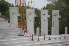 Bautagebuch Westtribüne: So sieht es am 25. April 2025 aus.