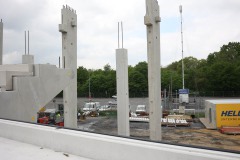 Bautagebuch Westtribüne: So sieht es am 25. April 2025 aus. 