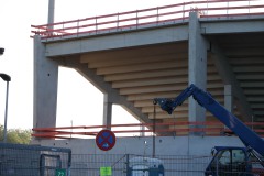 Die Westtribüne am 6. Mai 2025.