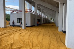 Die Westtribüne am 19. Mai 2025.