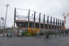 Die Westtribüne am 25. Mai 2025.