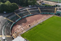 Die Ostkurve am 1. Juni 2025