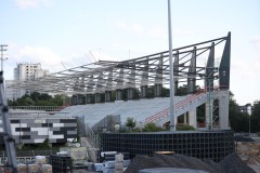 Blick auf die Westtribüne (23.6.2025)