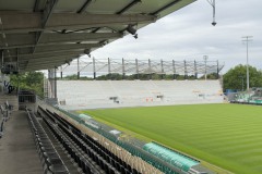 Die neue Westtribüne.