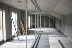 Der Innenausbau der WC-Anlagen.