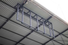 Das Preußenstadion mit der neuen Westtribüne. 