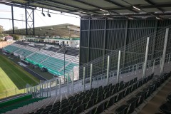Die West am Tag vor dem ersten Einsatz im Spiel  gegen Paderborn. 