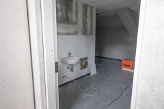 Blick in die WC-Anlagen. Blick in die WC-Anlagen.