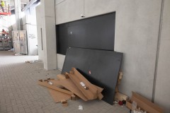 Blick auf einen der Kioske. Blick auf einen der Kioske.