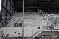 Der Gästeblock... sieht mittlerweile schon etwas bunter aus... Der Gästeblock... sieht mittlerweile schon etwas bunter aus...