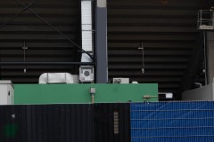 Es wird farbig: Kioske werden grün, Stelzen grau. Es wird farbig: Kioske werden grün, Stelzen grau.