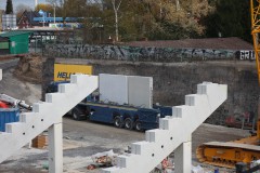 Stand der Bauarbeiten am 4. November 2025.