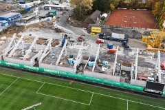 Stand der Bauarbeiten am 4. November 2025.