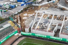 Stand der Bauarbeiten am 4. November 2025.