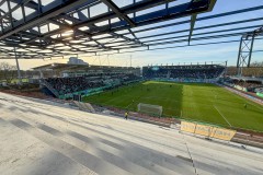 Das LVM-Preußenstadion Mitte Januar 2026.