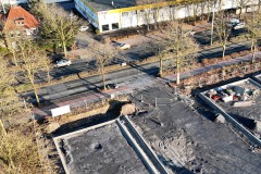 Der neue Parkplatz an der Hammer Straße.