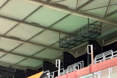 Das Stadion im Februar 2026, hier die neue Ost.