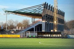 Das Stadion im Februar 2026, hier die Ost.