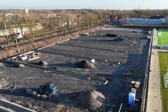 Der neue Parkplatz an der Hammer Straße.