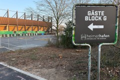 Baufortschritt am 4. März 2026. Hier wurde zuletzt noch etwas gerodet.