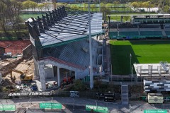 Blick auf das Stadion Anfang April 2026.