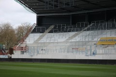 Die Ostkurve am 10. April.