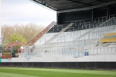 Die Ostkurve am 10. April.