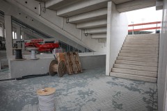 Die Ostkurve am 10. April. 