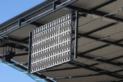 Die Anzeigetafel am 21. April 2026.