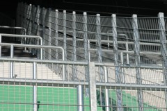 Blick auf die Osttrribüne.