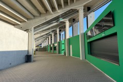 Blick unter die West.