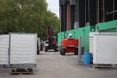 Das Preußenstadion Mitte Mai 2026.